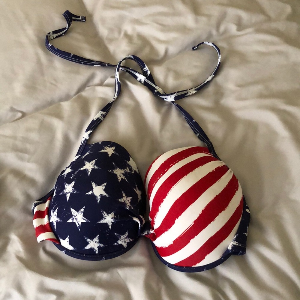 Underwire bathing suit top size D/DD.